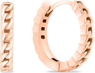 Immagine prodotto Brilio Argento - Eleganti orecchini a cerchio in bronzo EA991R