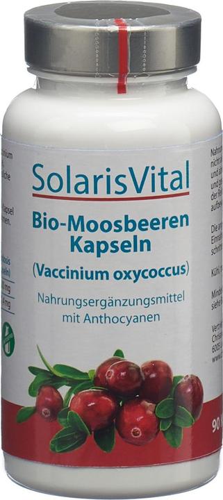 SolarisVital Moosbeerensaft Bio Kaps (90 Stück, Kapseln)