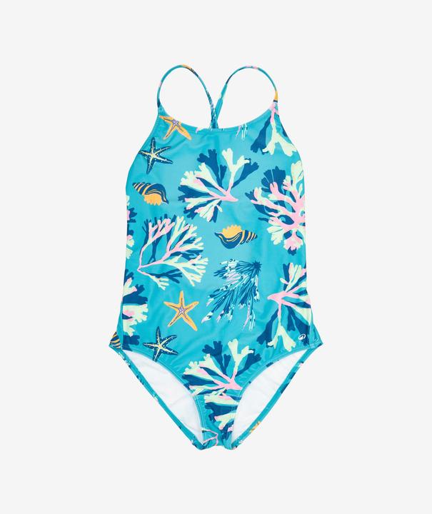Image du produit Nabaiji Maillot de bain 1 pièce natation Fille - 100 Lila ataa pupu turquoise (122)