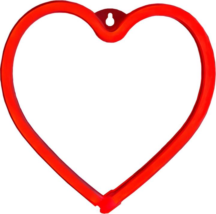 Productafbeelding Forever Light Neon LED Licht HART rood Bat + USB FLNEO7 Voor altijd licht (20 cm)