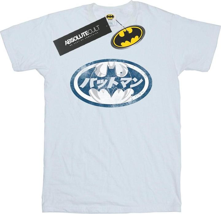 Batman Japanisches Logo Weisses TShirt