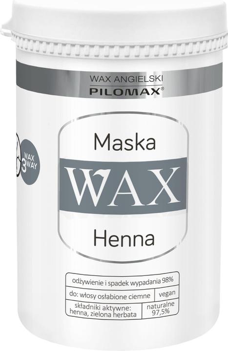 Pilomax Wachs Englisch, dunkle Haarmaske, 480 ml (480 ml)