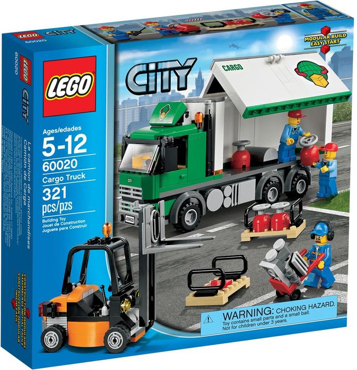 LEGO City LKW mit Gabelstapler (60020, LEGO City)