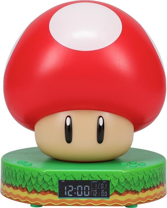 Paladone Products Super Mario Mushroom Digital Alarm Clock