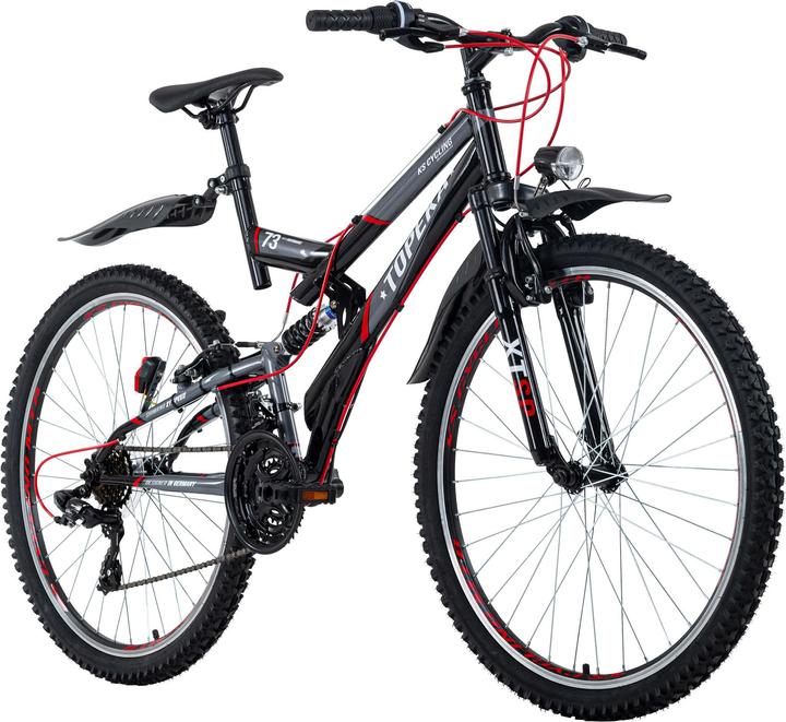 Actual product image KS Cycling Mountain bike Fully ATB 26" Topeka (48 cm)