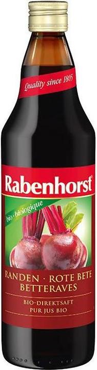 Produktbild Rabenhorst Rote Bete Saft Bio Flasche (750ml) (1 x 75 cl)