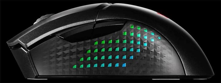 Actual product image MSI CLUTCH GM51 LIGHTWEIGHT mouse Right-hand USB Type-A Optical 26000 DPI (Cable)