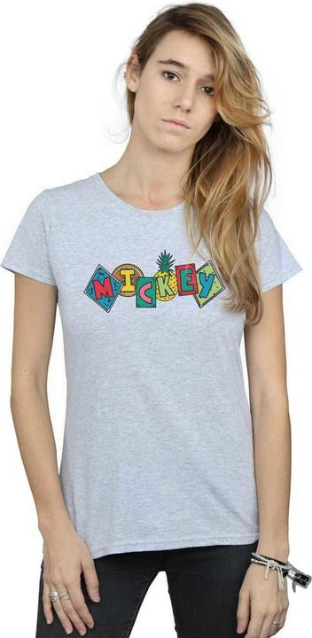 Immagine prodotto Disney Mickey Mouse Fruit Blocks Maglietta Donna (XL)