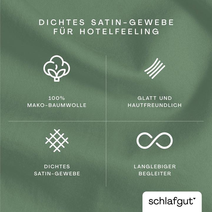 Image du produit schlafgut Woven Satin (Housse de couette, 200 x 200 cm)