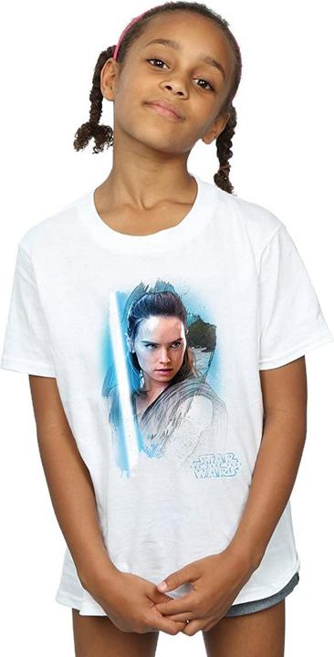 Immagine prodotto Star Wars T-shirt in cotone brossé Rey pour fille (140, 146)
