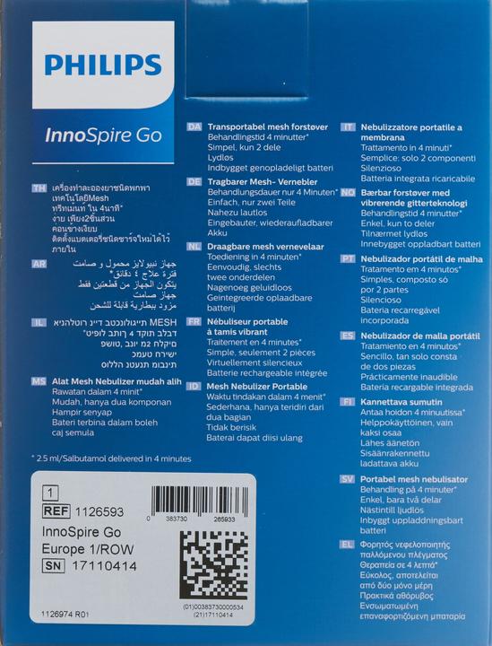 Actual product image Philips InnoSpire Go
