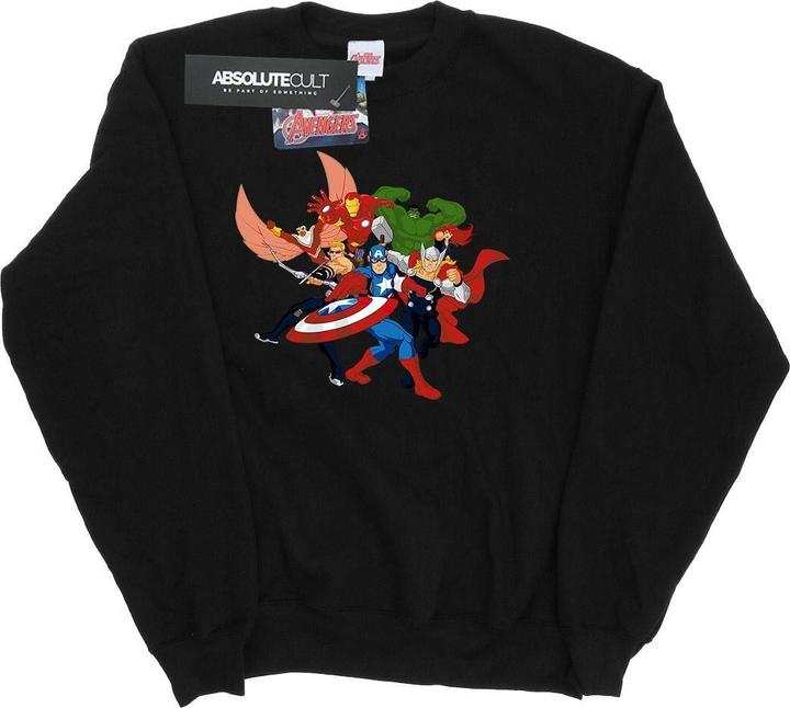 Image du produit - Sweat AVENGERS ASSEMBLE COMIC TEAM - Homme (S)