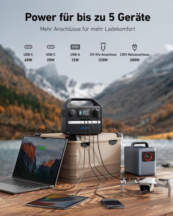 Image du produit Anker 522 (299 Wh, 3.90 kg)