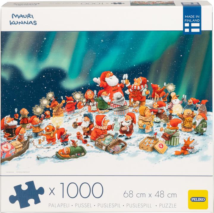 Immagine prodotto Martinex Mauri Kunnas joulu -palapeli, 1000 palaa (1000 pezzi)