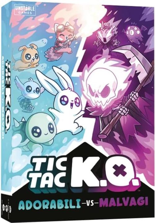 Produktbild Asmodée Tic Tac K.O. - Adorable Vs. Malvagi