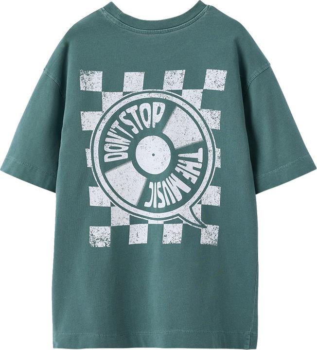 Jonen Jungen Oversized-Shirt mit Prints und Recycling-Baumwolle
