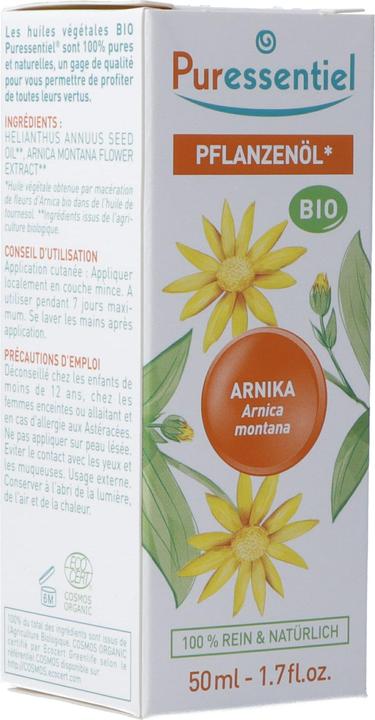 Puressentiel Pflanzenöl Arnika Bio Öl (Körpercreme, 50 ml)