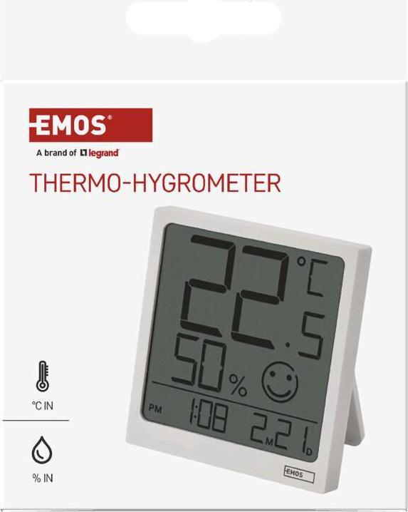 Actual product image Emos Digitales Thermometer mit Hygrometer E0522