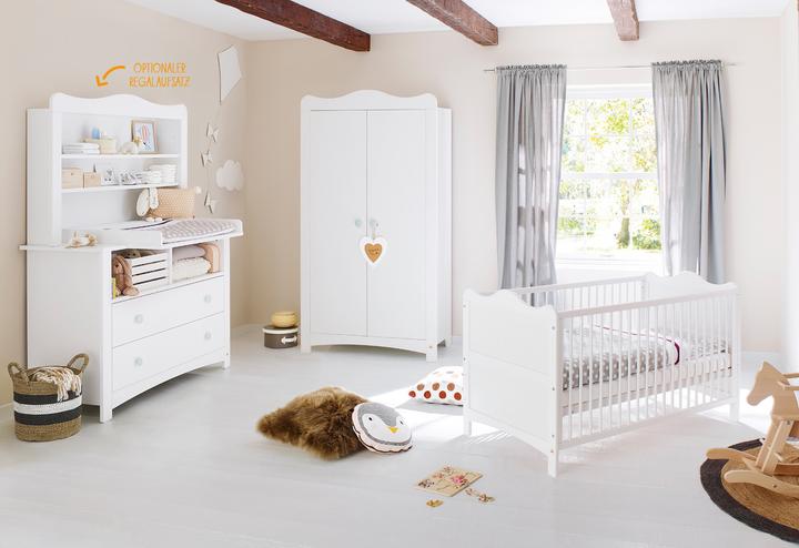 Florentina (Baby cot, Changing unit, Children's wardrobes)