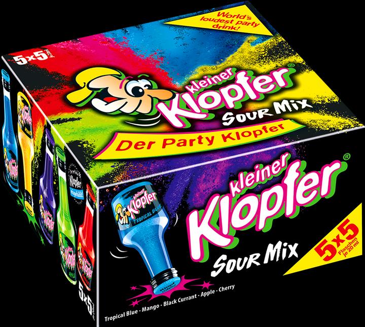 Actual product image Kleiner Klopfer Sour Mix (25 x 2 cl)