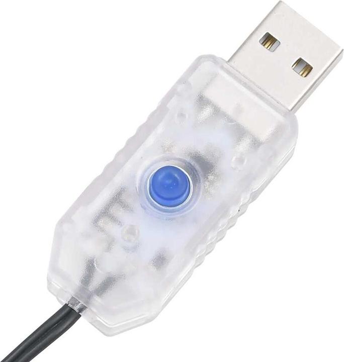 Immagine prodotto VidaXL Illuminazione per albero di Natale 363 LED bianco caldo 182 cm