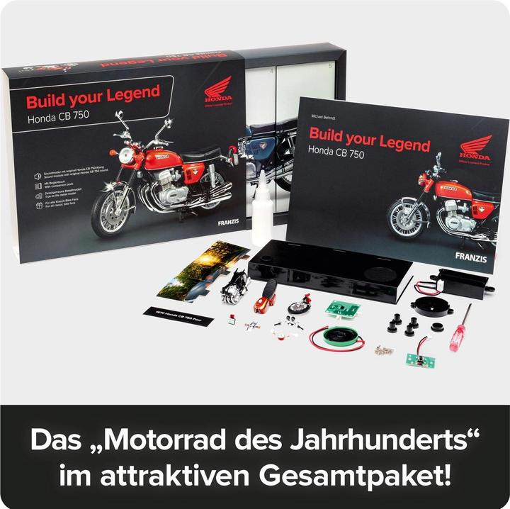 Produktbild Franzis Verlag Honda CB 750 67215 Bausatz ab 14 Jahre Box