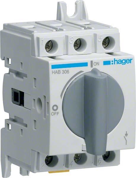 Actual product image Hager Switch disconnector 4L 32A