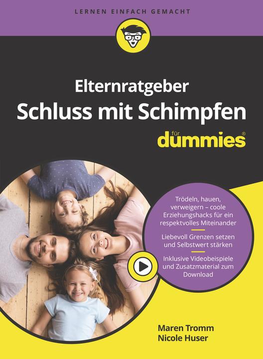 Image du produit Elternratgeber Schluss mit Schimpfen für Dummies (Allemand, Maren Tromm, Nicole Huser, 2024)