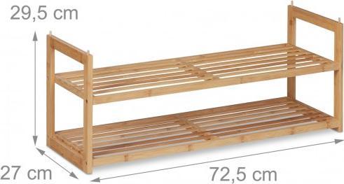 Actual product image Relaxdays Baylee (72.5 x 27 x 29.5 cm)