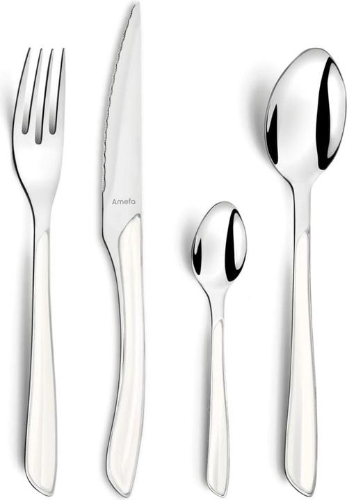 Actual product image Amefa Cutlery set 24 pieces white 2214 ECLAT (24 Piece, Cutlery set)