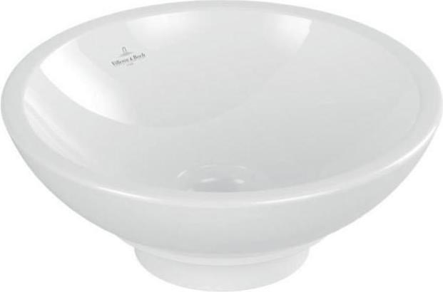 Actual product image Villeroy & Boch V&B Countertop washbasin LOOP & FRIENDS with ÜL d= 380mm white (200 mm, 380 mm)