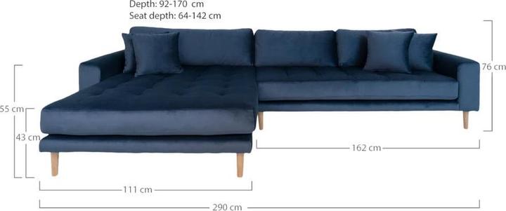 Produktbild House Nordic Lido (Ecksofa)