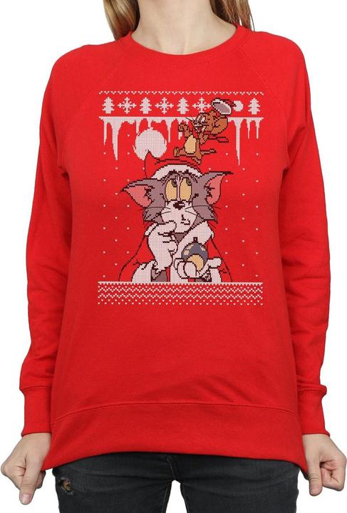 Immagine prodotto Tom & Jerry Christmas Fair Isle Felpa Donna (L)