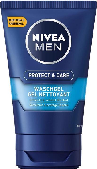 NIVEA Men Protect & Care Erfrischendes Waschgel (Gel, 100 ml)