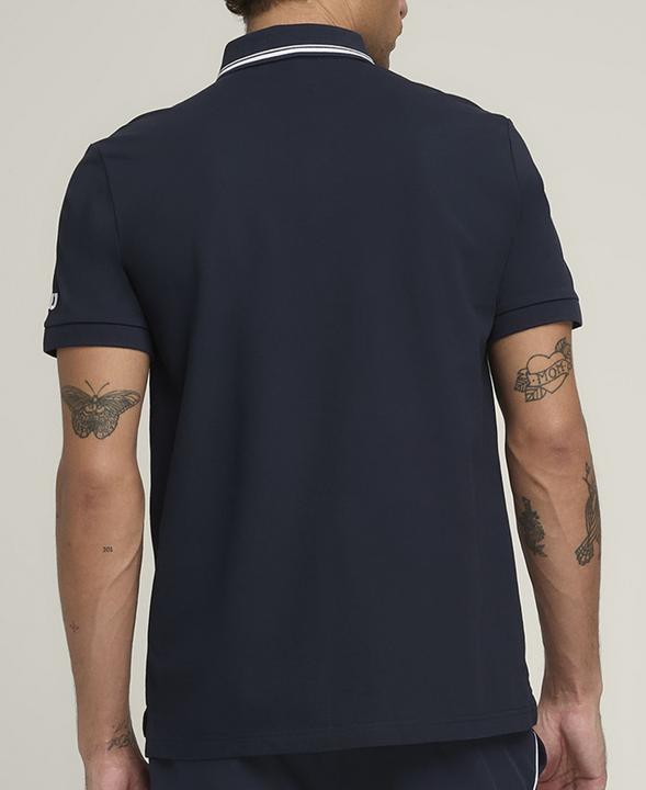 Actual product image Wilson Team Pique Polo Crew Men Navy (XXL)