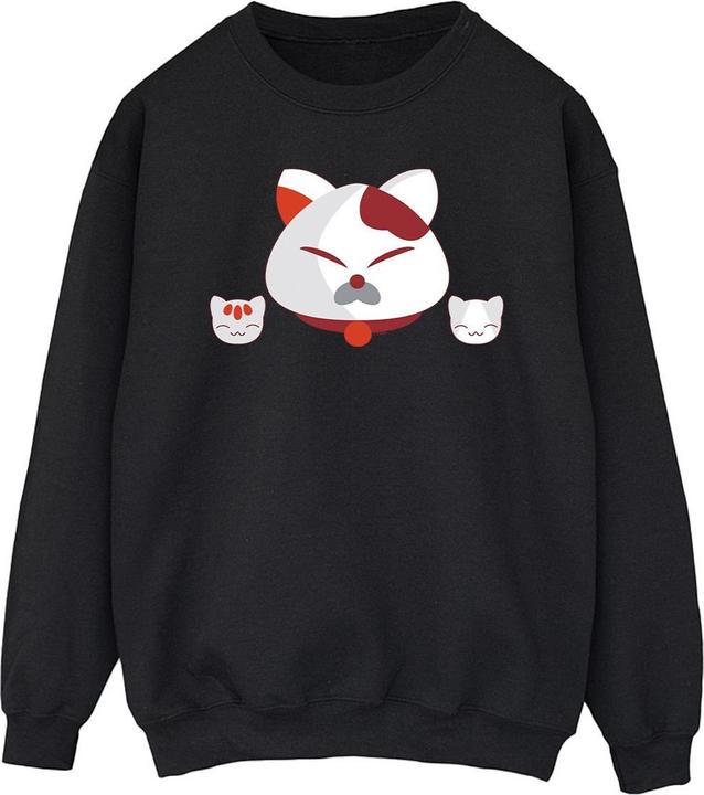 Disney Big Hero 6 Baymax Kitten Heads Sweatshirt (S)