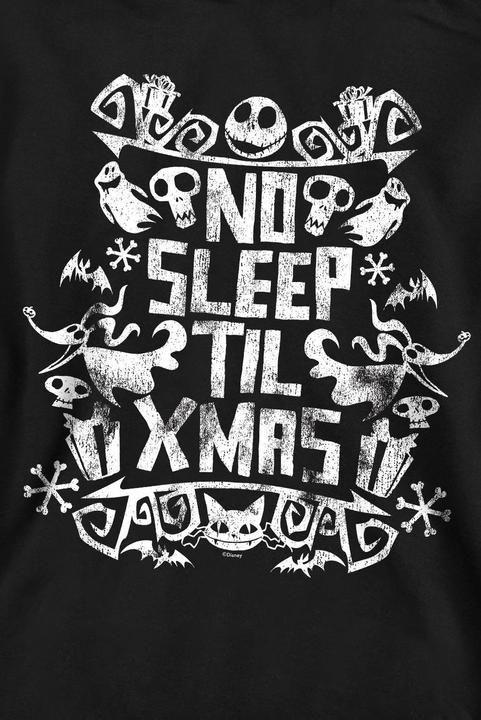 Immagine prodotto The Nightmare Before Christmas No Sleep Till Xmas Felpa Adulto Unisex (L)