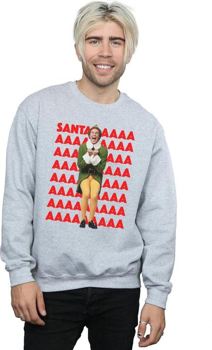 Immagine prodotto Elf Buddy Santa Scream Felpa Uomo (XL)