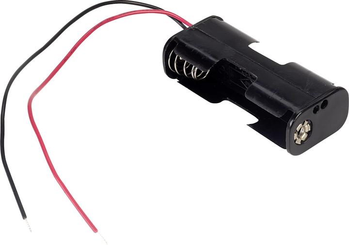 Productafbeelding Tru Components BH-322-1A Batterijhouder 2x Mignon (AA) kabel