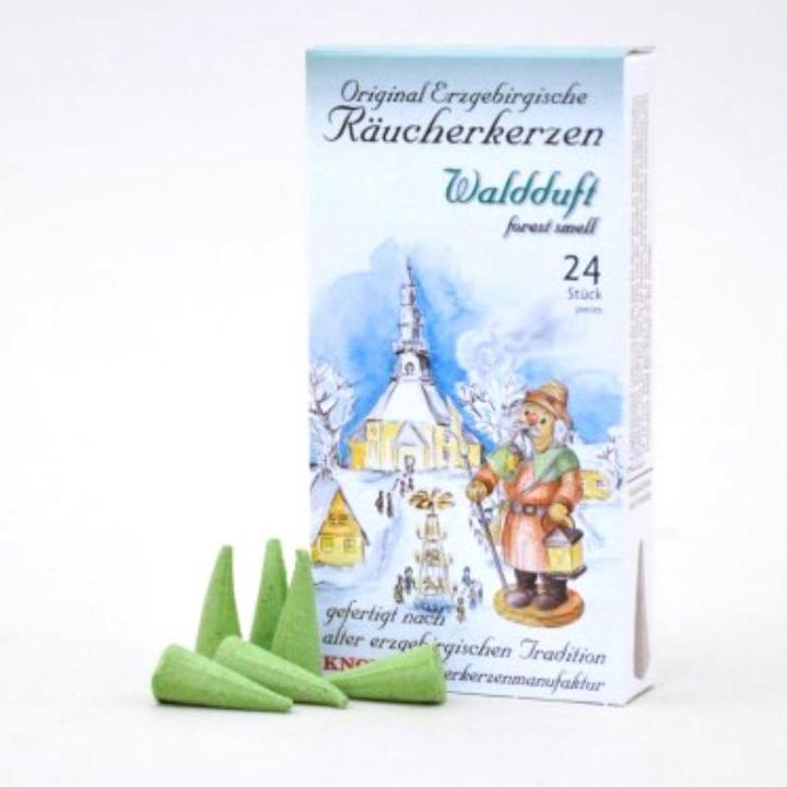 Image du produit Knox Cônes d'encens - Parfum de forêt, 24 pcs.