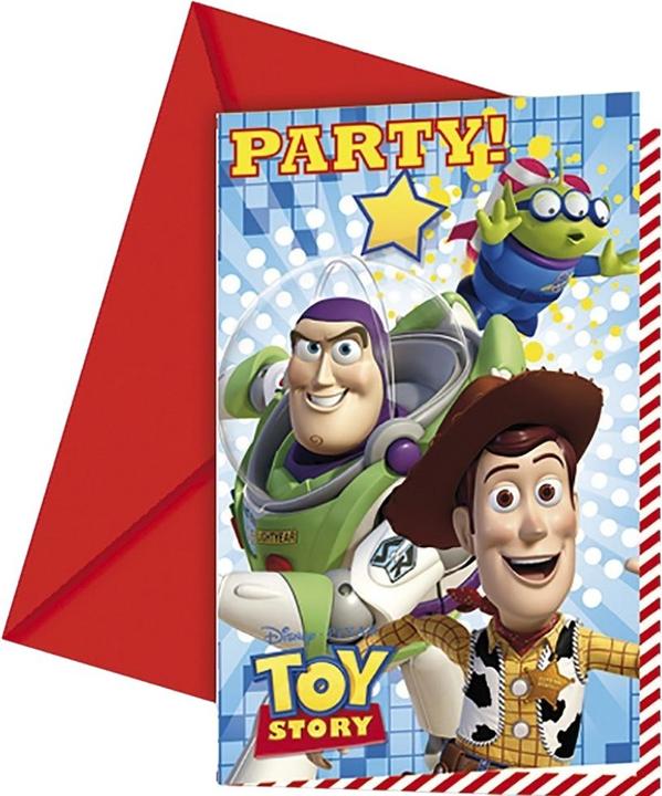 Toy Story Star Invitations (1 pcs.)