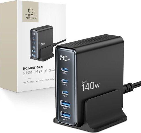 Immagine prodotto Tech-Protect Caricabatterie Gan (140 W)