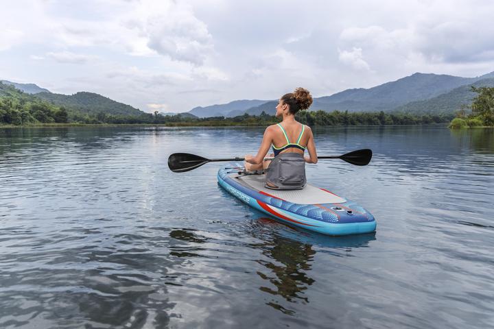 Actual product image Bestway Hydro Force Oceana 2-in-1 Inflatable Stand-Up Paddleboard & Kayak Set 3.05 m