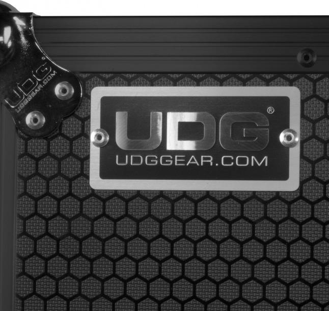 Actual product image UDG U91087BL FLT CASE OPUS-QUAD BLK PLUS(W)
