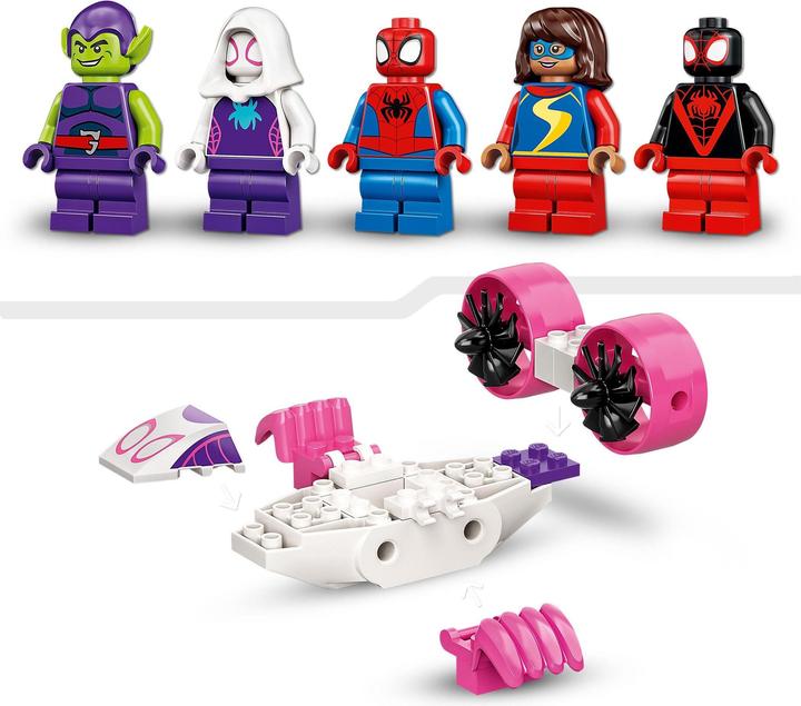 Actual product image LEGO Spider-Man's headquarters (10784, LEGO Marvel)