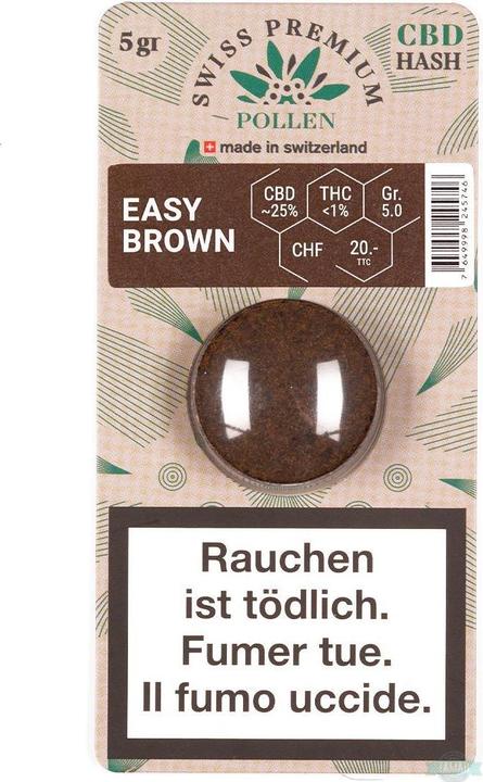 Immagine prodotto Swiss Premium Pollen Marrone facile 5g (5 g, Esterno)