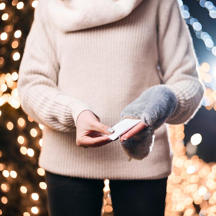Actual product image Relaxdays Hand warmer