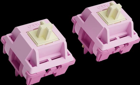 Image du produit Akko V3 Creamy Purple Pro, mechanisch, 5-Pin, taktil MX-Stem, 30g - 45 Stück