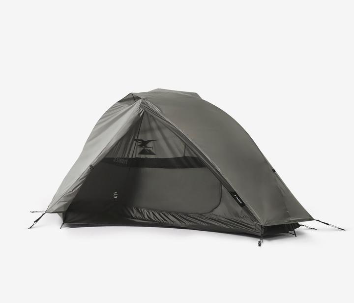 Immagine prodotto Forclaz Trekkingzelt Kuppelzelt selbsttragend - MT900 für 1 Person grau (Tenda a cupola, 1.40 kg, 1 persona)