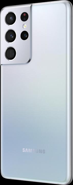 Produktbild Samsung Galaxy S21 Ultra EU (128 GB, Phantom Silver, 6.80", Dual SIM, 108 Mpx, 5G)